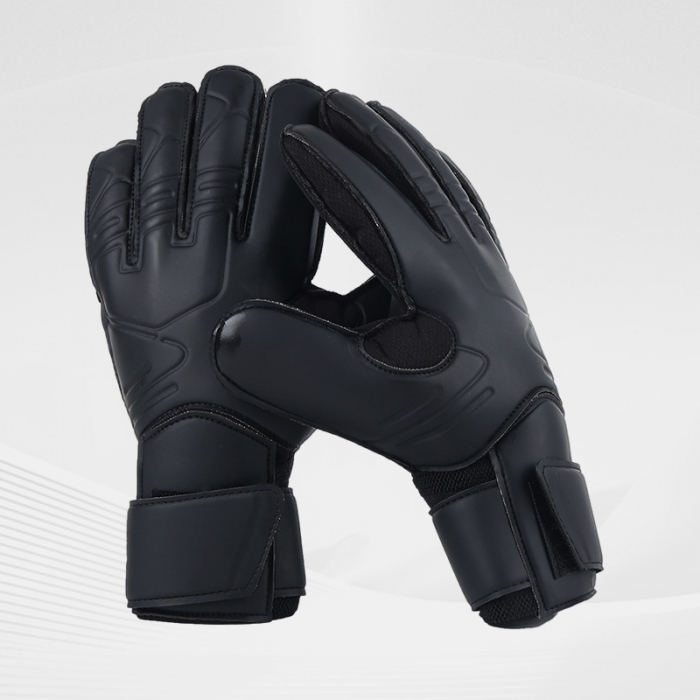 Manusi de portar MBrands antialunecare cu protectie degete culoare negru [2]