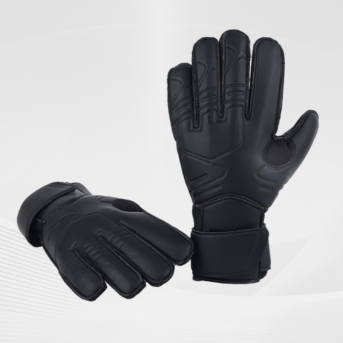 Manusi de portar MBrands antialunecare cu protectie degete culoare negru [3]