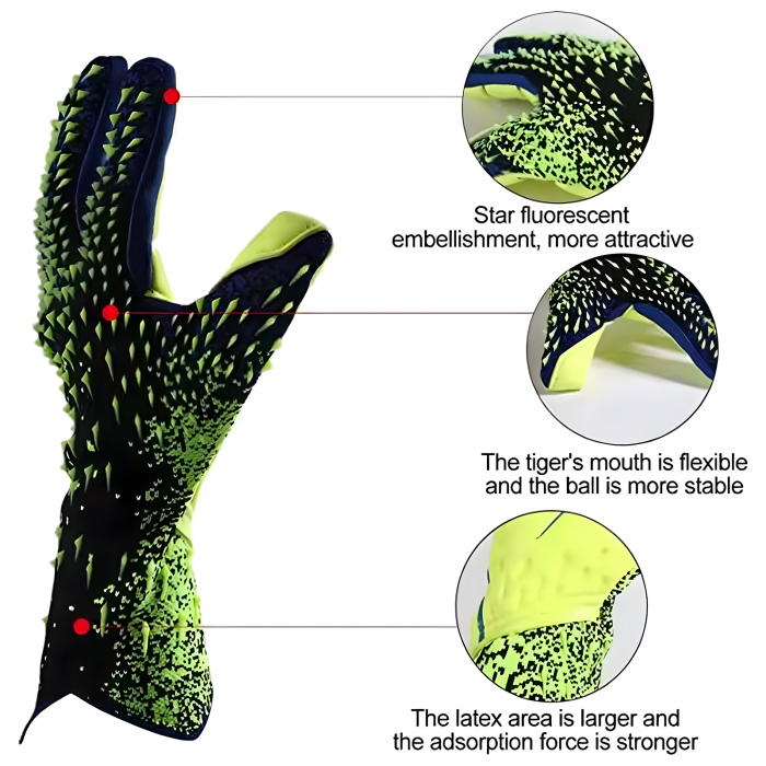 Manusi de portar MBrands antialunecare culoare verde [5]