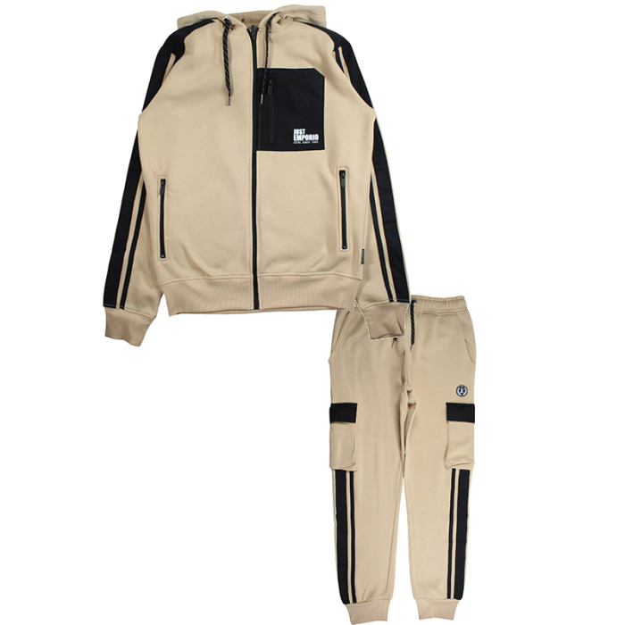 Trening barbati Just Emporio cu gluga si fermoar [4]