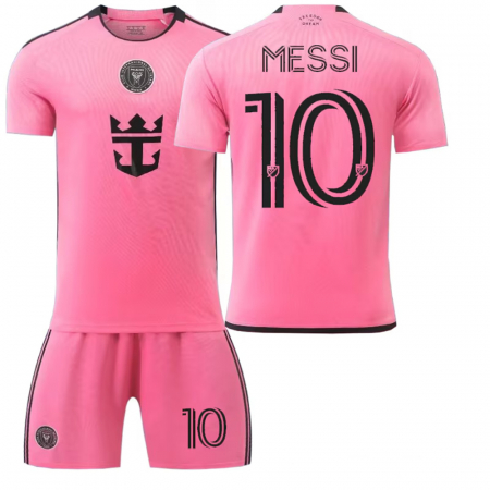 Echipament copii - Echipament sportiv copii Miami Messi Nr.10, Sezonul 2024/2025