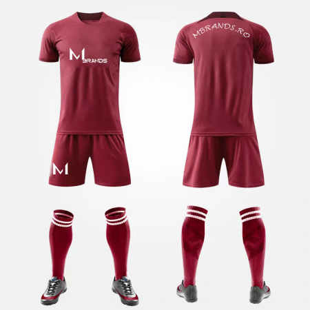 Accesorii - Echipament tricou , sort si jambiere MBrands , kit complet rosu