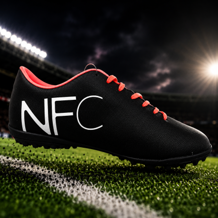 Ghete Fotbal - Ghete de fotbal MBrands NFC pentru teren sintetic cusute in varf