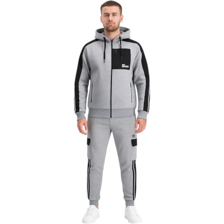 Trening barbati Just Emporio cu gluga si fermoar