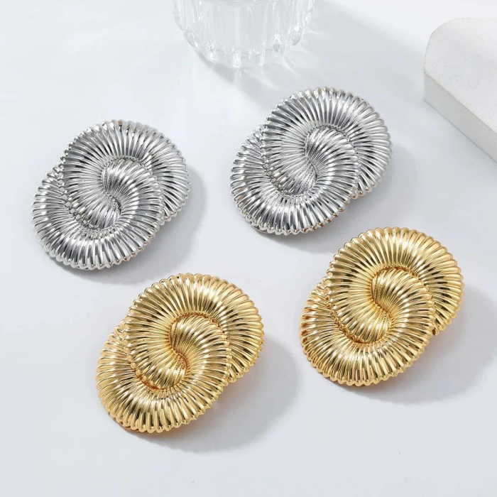 Cercei vintage spirală dublă [3]