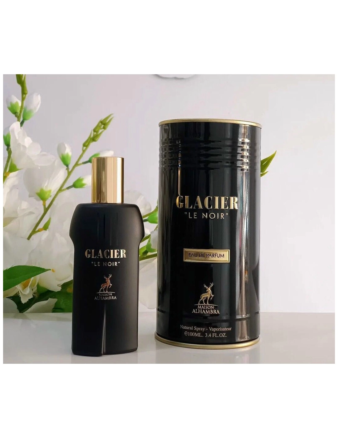 Alhambra Glacier Le Noir, de barbat, apa de parfum, 100 ml [1]