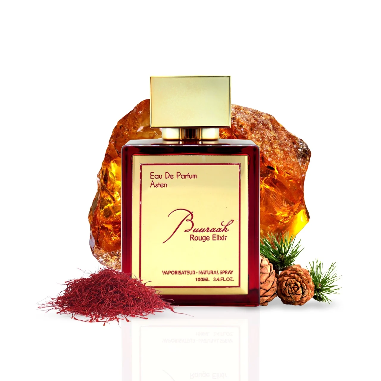 Apă de parfum Asten, Buuraak Rouge Elixir, unisex, 100ml [2]