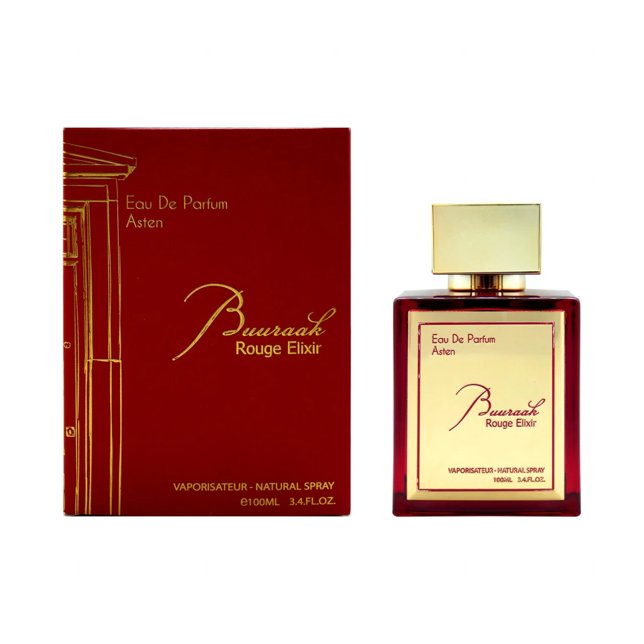 Apă de parfum Asten, Buuraak Rouge Elixir, unisex, 100ml [1]