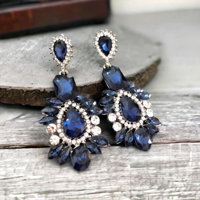 Cercei Blue Crystals [1]