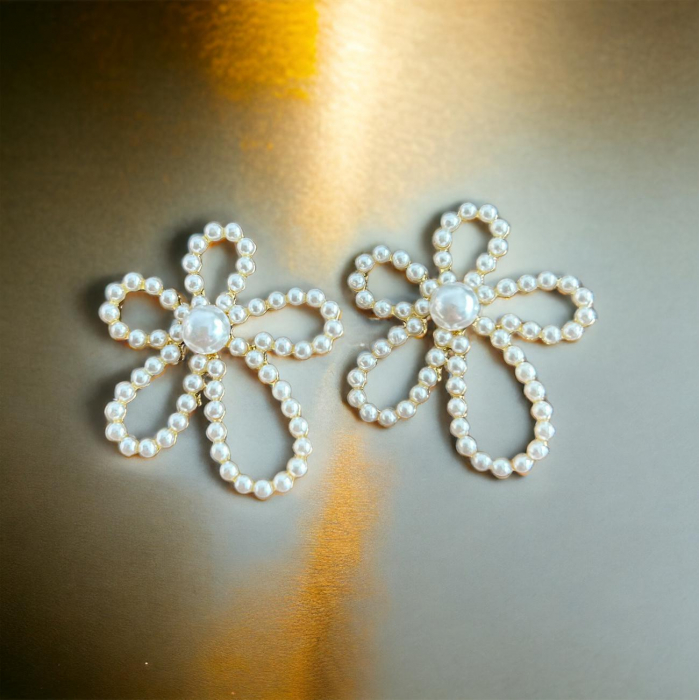 Cercei Flower Perlute [2]
