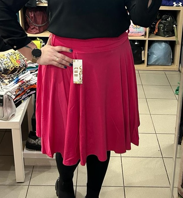 Fustă casual cu curea maxi [2]