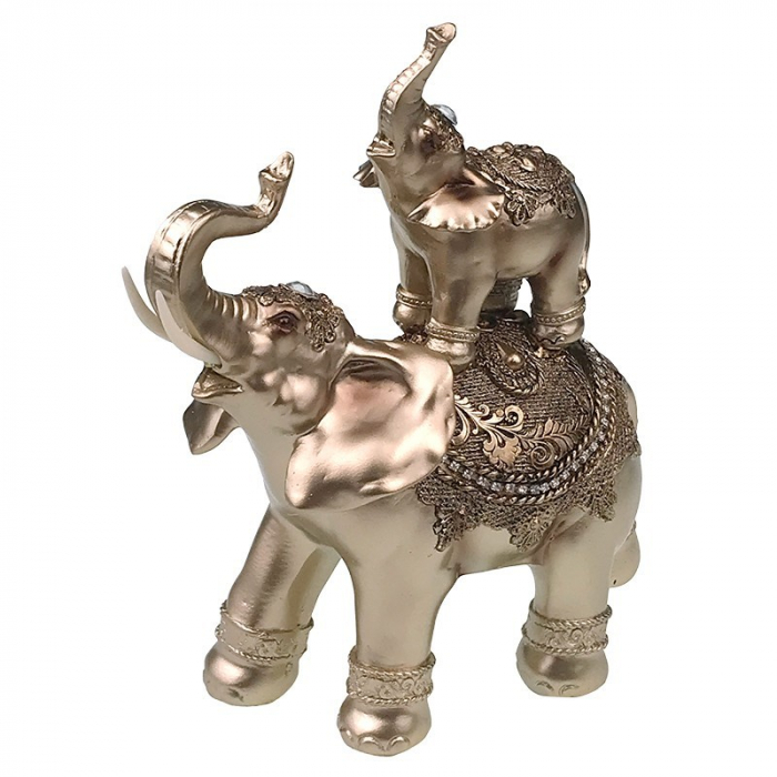 *Ornament decorativ format din 2 elefanti [2]