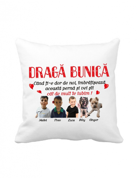 Pernă Personalizată Bunica [2]