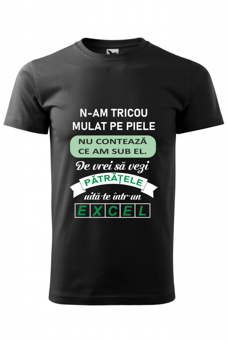 Tricou din bumbac personalizat ”pătrățele” [1]
