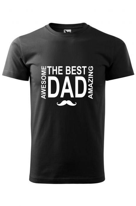 Tricou din bumbac personalizat ”The best DAD” [1]