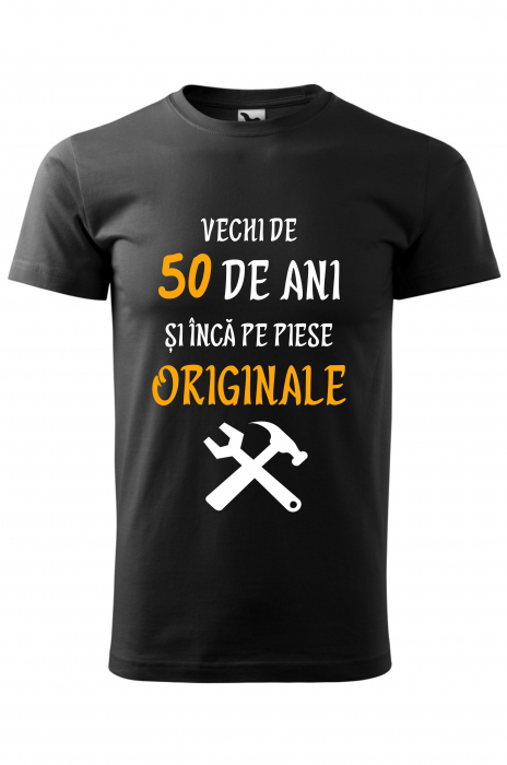 Tricou din bumbac personalizat ”Vechi de 50 ani” [1]