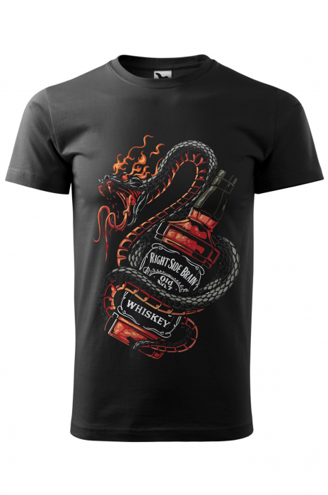 Tricou din bumbac personalizat ”Dragon Whiskey” [1]
