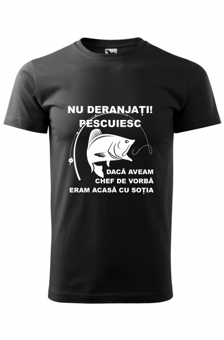 Tricou din bumbac personalizat ”Pescuiesc” [1]