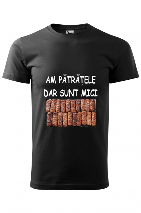 Tricou din bumbac personalizat ”pătrățele mici” [1]