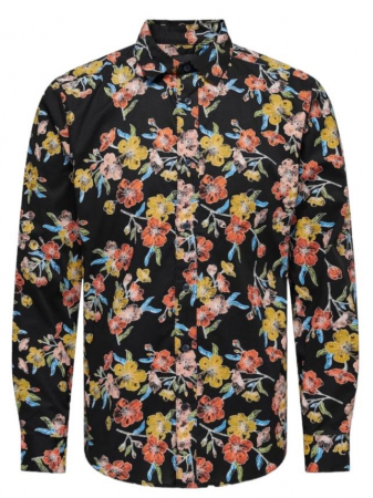 Fashion - Cămășă Cu Flori Only