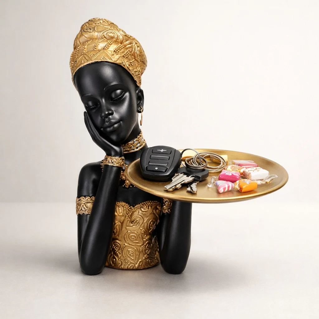 Statueta Africana cu Suport [1]