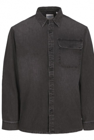 Fashion - Cămașă Bărbați Jack&Jones Neagră