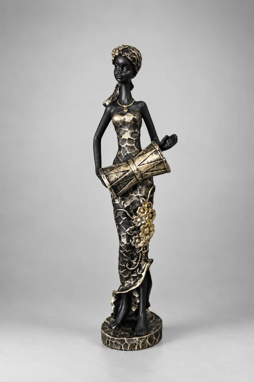 Statuetă Africană cu Tarabana [1]