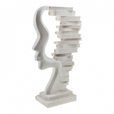 Home & Deco - Statuetă față cu carți