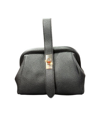 Genți/ Portofele - Geantă de Mână Neagră "Doctor Bag" Style