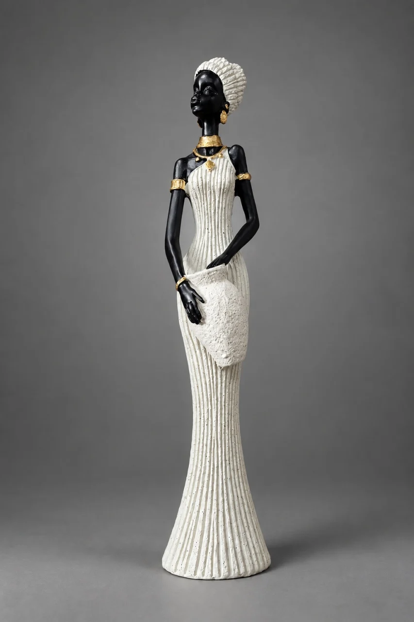 Statuetă Africană Decorativă [1]
