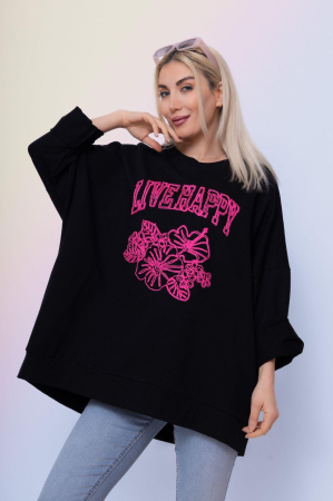 Bluze - Bluza Lux  Luna imprimeu LIVEHAPPY