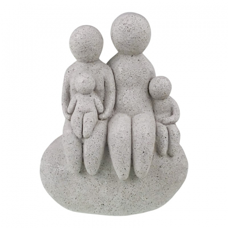 Figurine & Statuete - Decoratiune din rasina, reprezentand o familie.