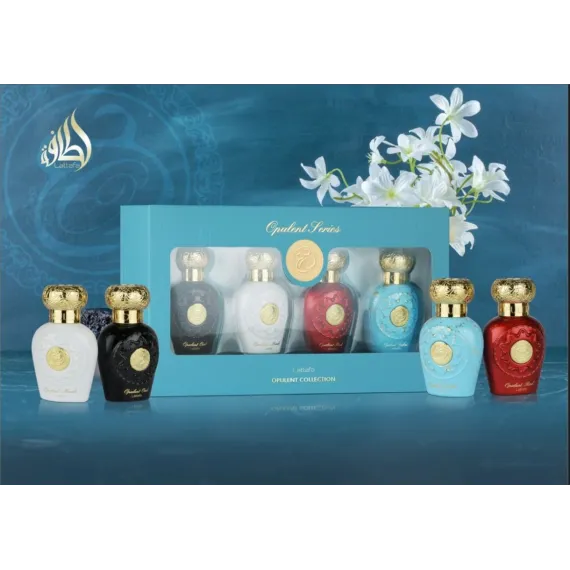 Noutăți - Lattafa Opulent Collection – Set 4 x 25 ml – Unisex, Cadou Premium,