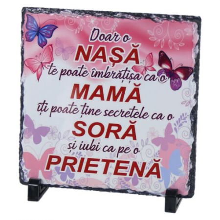 Plăci de ardezie personalizate - Placa ardezie „Doar o Nasa…”