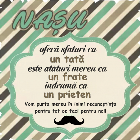 Placa ardezie „Pentru cel mai bun Nas!” [1]