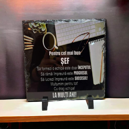 Plăci de ardezie personalizate - Placa ardezie personalizată