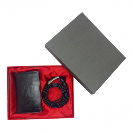 Set cadou pentru barbati, curea si portofel [1]