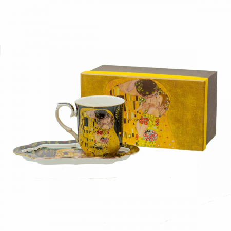 *Set ceainic Gustav Klimt, negru [1]