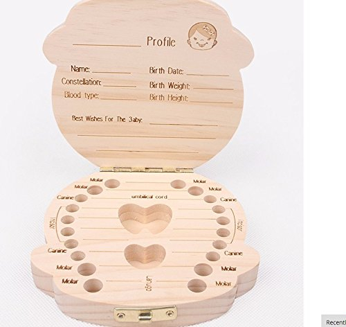 Cutie din lemn tip suvenir pentru depozitare dinti de lapte, ombilic si suvita par, model pentru baieti [7]