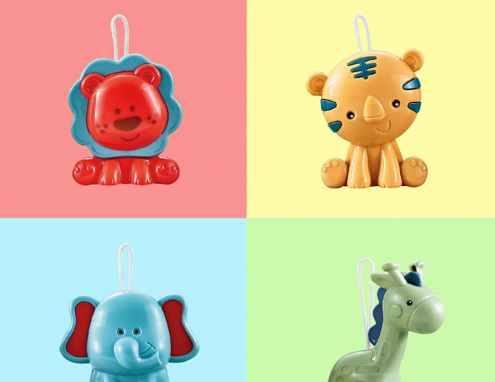 Carusel Muzical  Giftry pentru Patut Bebelusi, muzica si lumini, jucarii detasabile, lampa de veghe,  fete si baieti, +0 luni, Alb/Roz/Albastru [7]