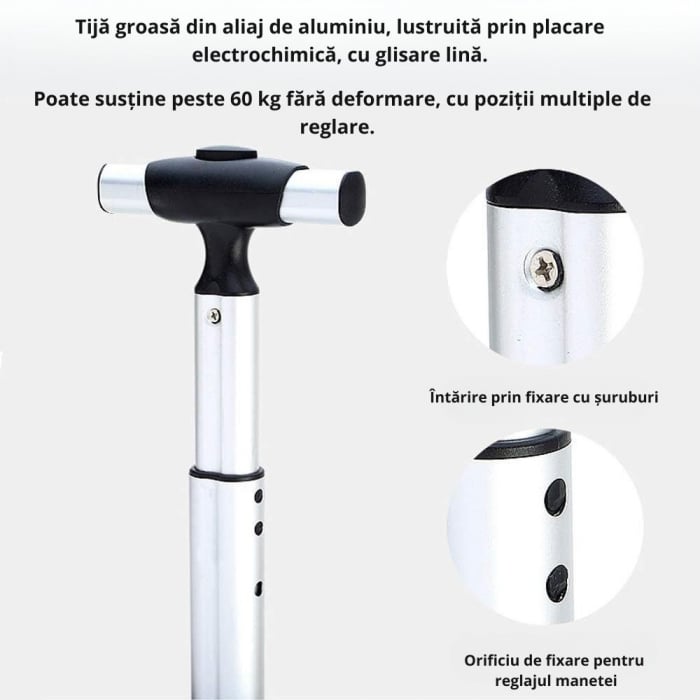 Ghiozdan troler multifunctional copii Giftry® – 2-in-1 rucsac cu roti silentioase, maner telescopic, impermeabil, 48 x 31 x 21 cm, ideal scoala si calatorii, Roz [6]