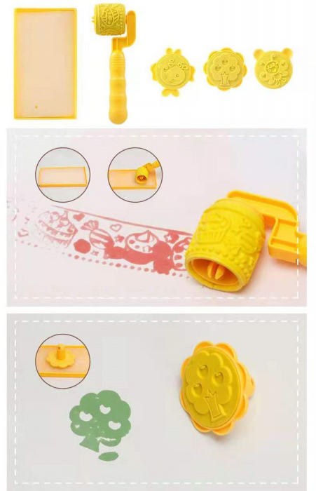 Set jucarie educativa, interactiva, joc covorasul Magic Aquadoodle fosforescent, coloreaza cu apa, cadou fete si baieti, + 3 ani [3]
