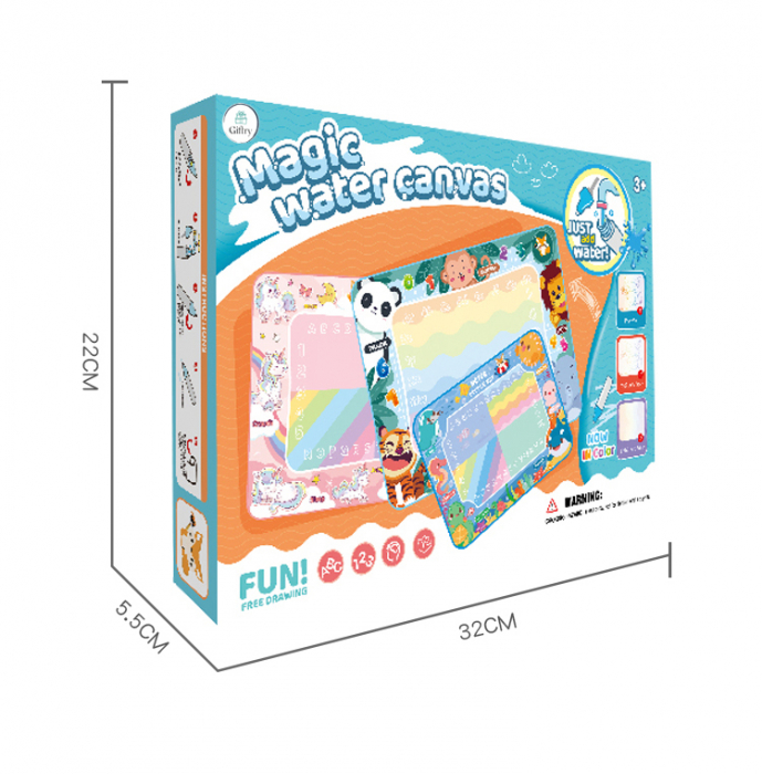 Joc covorasul Magic Aquadoodle unicorn, coloreaza cu apa, fete, + 3 ani, roz, 118 x 88 cm [6]