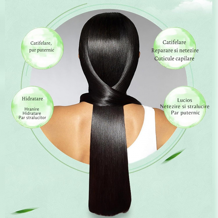 Sampon Premium Karseell cu Ulei de Argan si Extracte Botanice, cu esenta de maca, ideal pentru par uscat si deteriorat, hidratare intensa, reparare profunda, ingrijire avansata, 500ml [4]