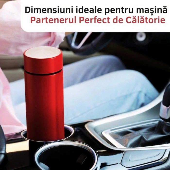Set Cadou Barbati Giftry® – 5 Produse Premium: Termos Inox, Agenda A6 Piele Ecologica, Pix Elegant, Semn de Carte, Clips Metalic – Cutie Cadou, Ideal pentru Sot, Tata, Fiu, Frate, Rosu [7]