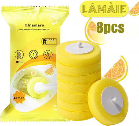 Set 24 Rezerve Bureti pentru Perie WC Giftry® + 3 Difuzoare Aroma – Lamaie, Lavanda, Iasomie – Igiena si Prospețime pentru Toaleta [4]