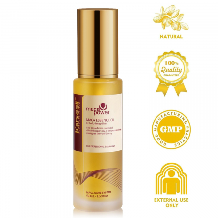 Ulei de par Karseell cu argan marocan, hidratare intensiva si regenerare, bogat in vitamina E, pentru parul uscat si deteriorat, 50ml [9]