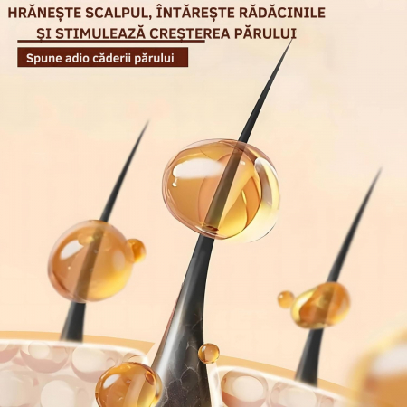 Ulei de par Karseell cu argan marocan, hidratare intensiva si regenerare, bogat in vitamina E, pentru parul uscat si deteriorat, 50ml [6]