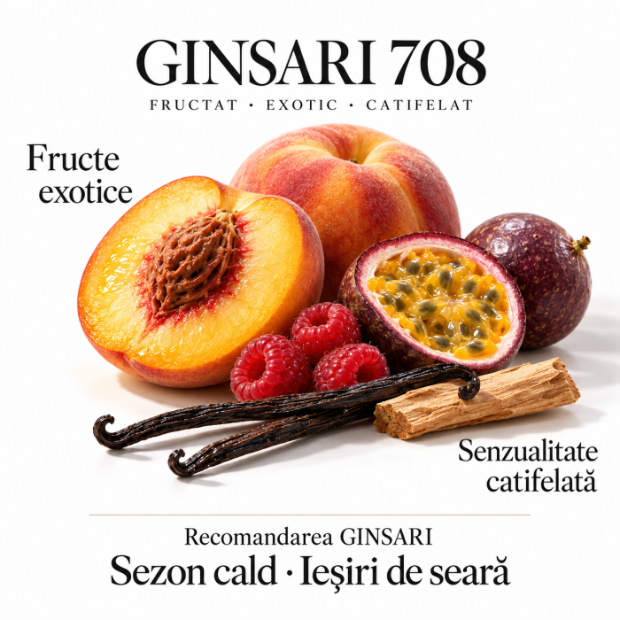 Parfum unisex Ginsari 708 Nisa, Chypre/ Fructat, 50 ml [4]