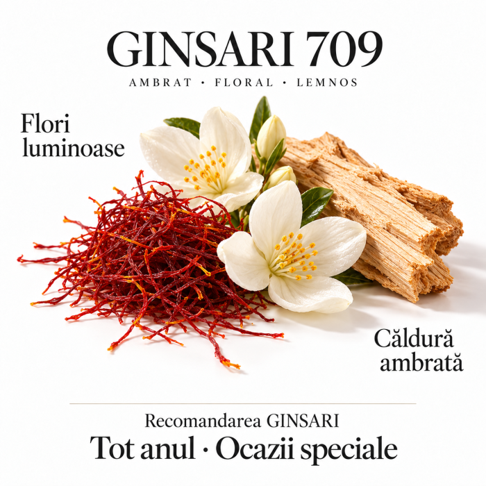 Parfum unisex Ginsari 709 Nisa, Ambrat/ Floral, 50 ml [4]